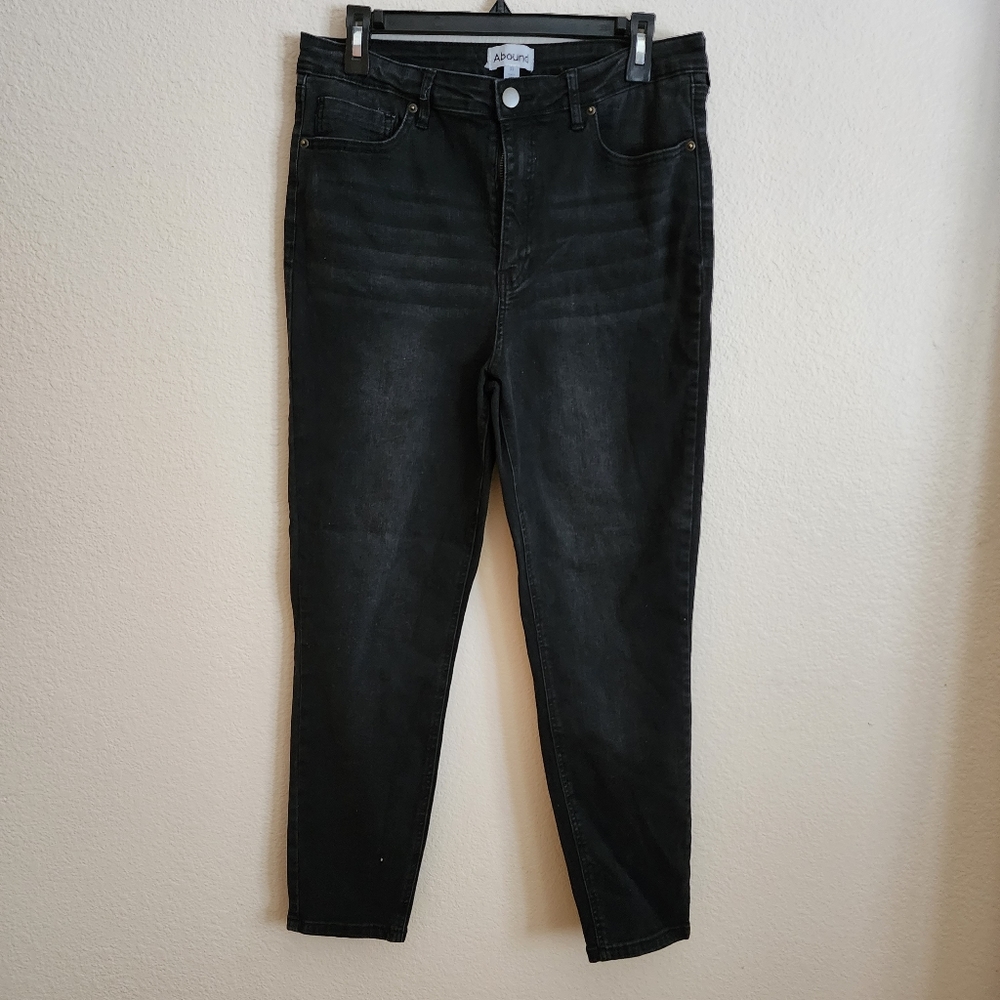 Nordstrom Abound Black Skinny Jeans Size 33